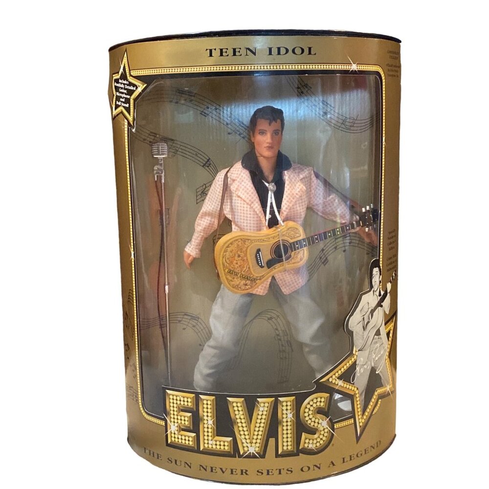 Elvis Teen Idol The Sun Never Sets on a Legend Doll 1993 Hasbro 9112 NRFB